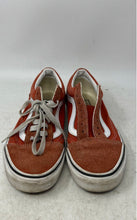 Load image into Gallery viewer, Vans Unisex Off The Wall Old Skool 508731 Orange White Sneakers Shoes Sz M5.5 W7