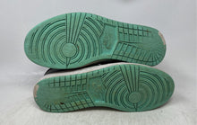 Load image into Gallery viewer, Nike Mens Air Jordan 1 Low SE Black Green Lace-Up Basketball Shoes Size 11