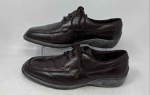 Load image into Gallery viewer, Bruno Magli Mens Brown Leather Moc Toe Lace-Up Oxford Dress Shoes Size 8