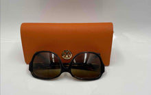 Load image into Gallery viewer, Authentic Tory Burch Women's Dark Tortoise Sunglasses Whit Case