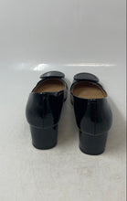 Load image into Gallery viewer, Michael Kors Womens Pauline Black Patent Leather Block Pump Heels Size 8.5M