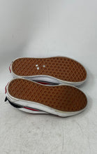 Load image into Gallery viewer, Vans Kids Knu Skool Red Black White Lace-Up Sneakers Shoes Size 2.5