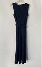 Load image into Gallery viewer, Calvin Klein Womens Blue Sleeveless V-Neck Regular Fit One-Piece Jumpsuit Size 4