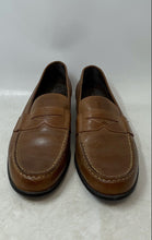 Load image into Gallery viewer, Rockport Mens Classic Brown Leather Slip-On Penny Loafer Shoes Size 11M
