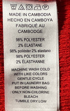 Load image into Gallery viewer, Michael Kors Womens Red Short Sleeve Banded Collar Blouse Top Size Medium