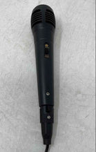 Load image into Gallery viewer, Black Wired On Off Switch 1/4 Inch Plug Dynamic Microphone Not Tested