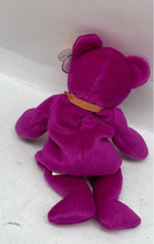 Load image into Gallery viewer, Ty Beanie Babies Baby Decade Bear Purple Stuffed Animal 2003 With Tag