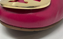 Load image into Gallery viewer, Authentic Tory Burch Womens Reva Pink Leather Slip-On Ballet Flats Sz 5.5M Worn