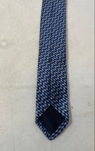 Load image into Gallery viewer, Brooks Brothers Mens Blue Printed Silk Adjustable Designer Tie