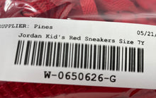 Load image into Gallery viewer, Nike Kids Jordan Luka 1 DQ6513-676 Red Lace-Up Sneakers Shoes Size 7Y