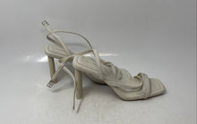 Load image into Gallery viewer, Aldo Womens Malena White Open Toe High Stiletto Strappy Heels Size 7.5M