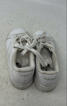 Load image into Gallery viewer, Adidas Kids Grand Court FZ6158 White Leather Lace-Up Sneakers Shoes Size 13K