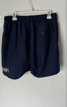 Load image into Gallery viewer, Calvin Klein Swimwear Mens Blue Elastic Waist Drawstring Board Shorts Size Large