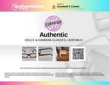 Load image into Gallery viewer, Authentic Dolce & Gabbana Women's Red Havana Glasses