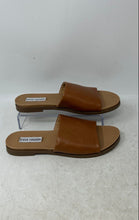 Load image into Gallery viewer, Steve Madden Womens Kapitol-In Cognac Brown Slip-On Slide Sandals Size 7M