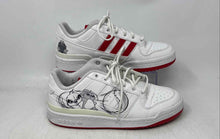 Load image into Gallery viewer, Adidas X Disney Pixar Mens Forum Low White Red Lace-Up Sneaker Shoes Size 8.5