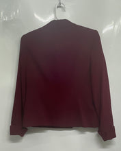 Load image into Gallery viewer, Morgan Taylor Womens Red Notch Lapel Double Breasted Blazer Jacket Size 8P