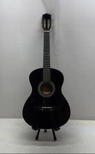 Load image into Gallery viewer, Black Right Handed 6-String Full Size Classical Acoustic Guitar Instrument