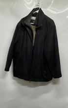Load image into Gallery viewer, Weatherproof Mens Black Long Sleeve Full-Zip Bomber Jacket Size Large