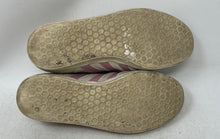 Load image into Gallery viewer, Adidas Womens Gazelle IE3899 Gray Purple Lace-Up Sneaker Shoes Size 6 1/2