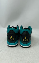 Load image into Gallery viewer, Nike Kids Jordan 3 Retro 441140-018 Black Green Lace-Up Sneaker Shoes Size 4.5Y