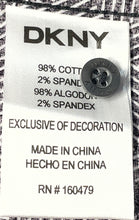 Load image into Gallery viewer, DKNY Mens Black Geometric Print Short Sleeve Regular Fit Button-Up Shirt Size L