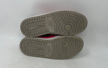Load image into Gallery viewer, Nike Womens Air Jordan 1 Low DC0774-060 Gray Red Leather Basketball Shoes Sz 6.5