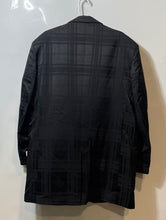 Load image into Gallery viewer, Pronti Mens Black Printed Long Sleeve Notch Collar 2-Button Blazer Size XXL