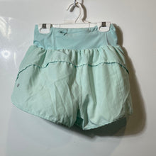 Load image into Gallery viewer, Lululemon Womens Green Speed Up High-Rise Built-In Liner Athletic Shorts Size S
