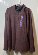 Load image into Gallery viewer, Gap Mens Dark Red Knitted Mock Neck Half Zip Pullover Sweater Size XXL