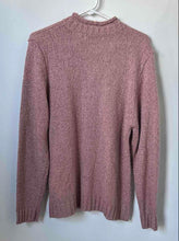 Load image into Gallery viewer, Carolyn Taylor Womens Pink V-Neck Long Sleeve Pullover Sweater Size Medium