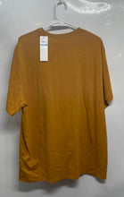 Load image into Gallery viewer, Calvin Klein Mens Dark Mustard Cotton Crew Neck Pullover T-Shirt Sz XL With Tag