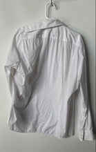 Load image into Gallery viewer, Hugo Boss Mens White Long Sleeve Regular Fit Collared Button-Up Shirt Size Large