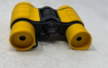 Load image into Gallery viewer, Ryder Yellow Black 4x30 Coated Optics Compact Binoculars With Carry Case