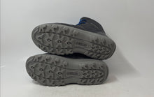 Load image into Gallery viewer, Columbia Boys Fairbanks Gray Omni-Heat Drawstring Ankle Hiking Boots Size 6