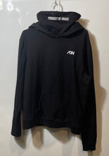 Load image into Gallery viewer, ACH Womens Black Long Sleeve Pockets Pullover Hoodie Size Medium