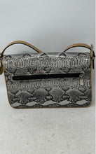 Load image into Gallery viewer, FF Womens Multicolor Animal Print Leather Inner Pockets Travel Shoulder Bag