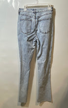 Load image into Gallery viewer, Fashion Nova Womens Blue Medium Wash Distressed Bootcut Leg Jeans Size 13 w/ Tag