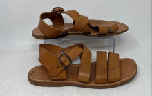 Load image into Gallery viewer, Gianluca L'Artigiano Del Cuoio Womens Brown Leather Strappy Sandals Size EUR 43