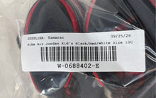 Load image into Gallery viewer, Nike Boys Air Jordan 1 Mid 640735-079 Black Red White Sneaker Shoes Size 10C