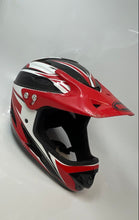 Load image into Gallery viewer, Bell Red White Black Protective Gear Full-Face Motocross Helmet Size Medium