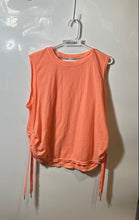 Load image into Gallery viewer, Calvin Klein Womens Orange Crew Neck Activewear Tank Top Size 2X