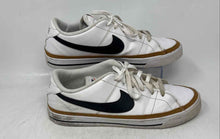 Load image into Gallery viewer, Nike Mens Court Legacy White Leather Lace-Up Low Top Sneaker Shoes Size 11