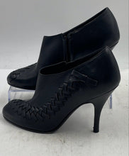 Load image into Gallery viewer, Authentic Salvatore Ferragamo Womens Black Stiletto Ankle Booties Size 6 Damaged