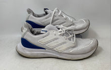 Load image into Gallery viewer, Adidas Mens Energyfalcon EE9847 White Low Top Lace-Up Running Shoes Size 9