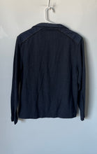 Load image into Gallery viewer, Johnston & Murphy Mens Blue Long Sleeve Front Full-Zip Jacket Size Medium