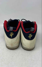 Load image into Gallery viewer, Nike Kids Little Posite One White Red Blue Mid Top Lace-Up Sneaker Shoes Size 5Y