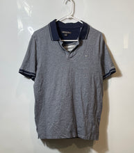 Load image into Gallery viewer, Michael Kors Mens Blue Short Sleeve Collared Golf Polo Shirt Size Medium