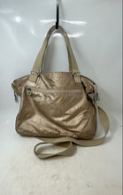 Load image into Gallery viewer, Kipling Womens Golden Outer Pockets Zip Top Lined Tote Bag With Adjustable Strap