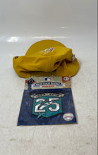 Load image into Gallery viewer, AutoNation Unisex Yellow MLB Miami Marlins Baseball Cap 25th Anniversary Patch